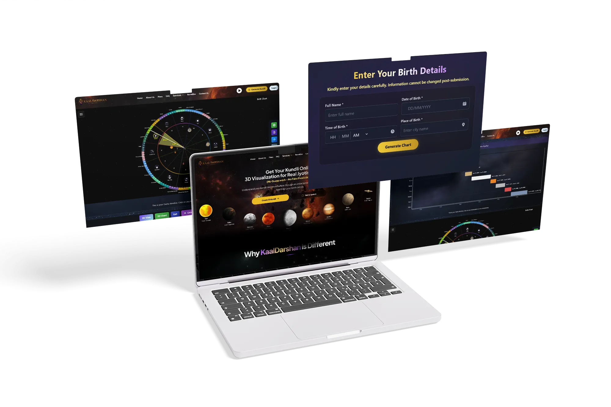 Kaal Darshan - Digital Astrology Platform Developed by AppSquadz Team